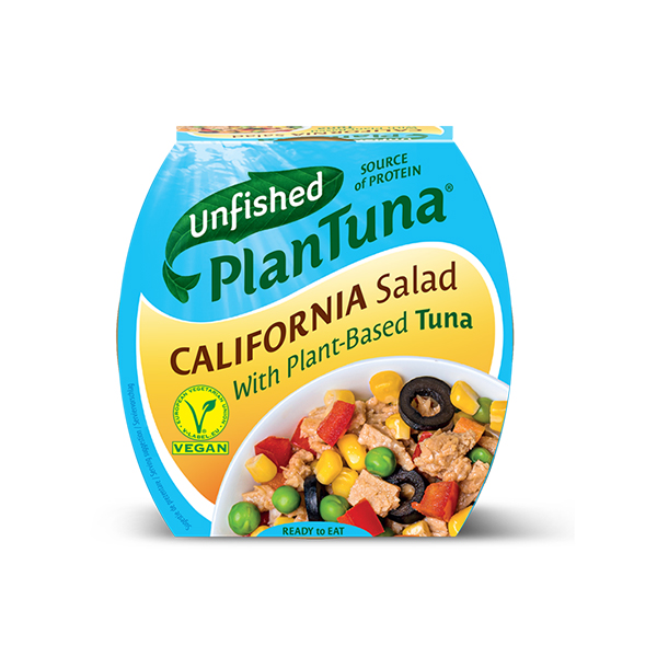 Salata California cu alternativa vegetala la ton (conserva) PlanTuna – 240 g